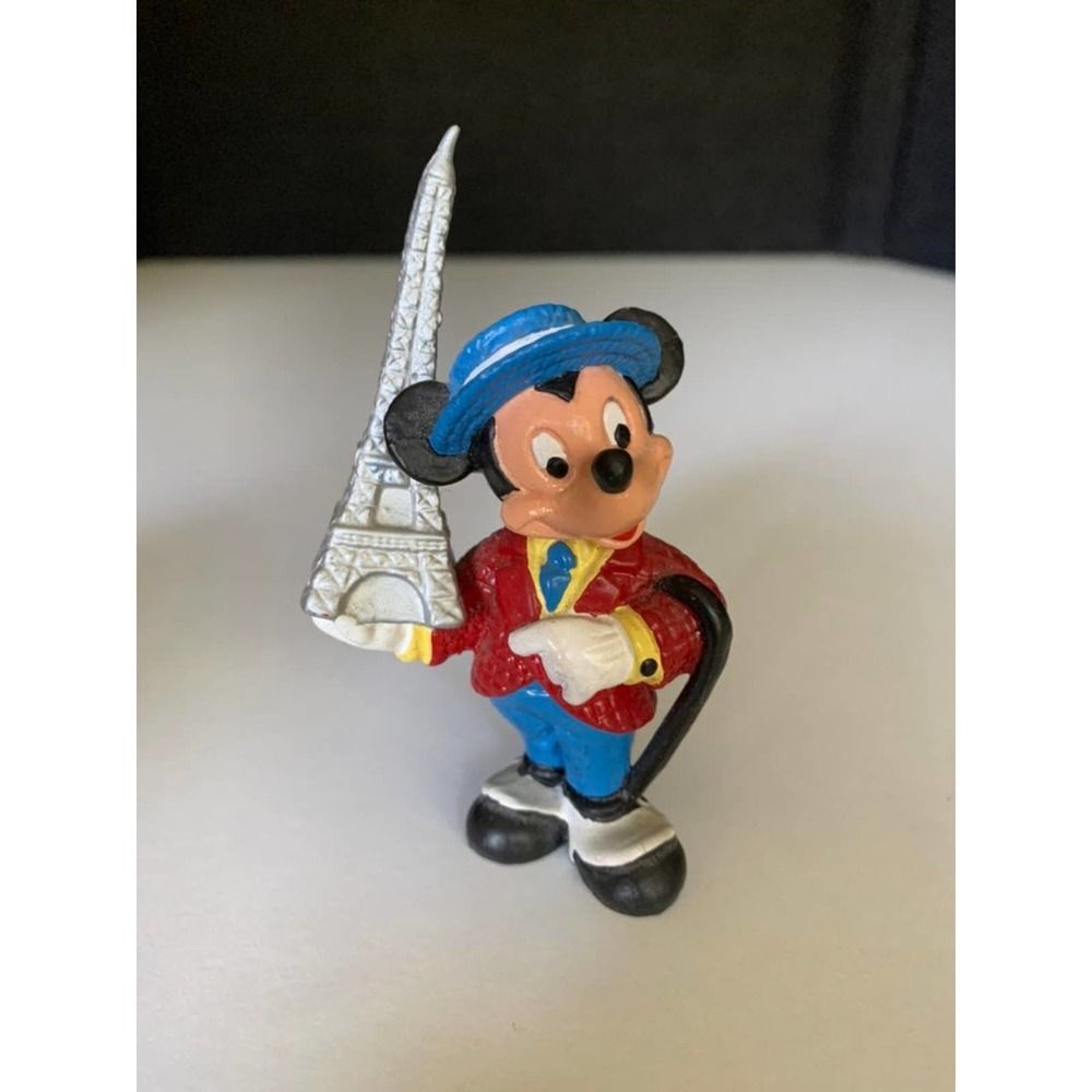 Walt disney figurine mickey bullyland 1992 mickey in France Toy Collectible.  E2